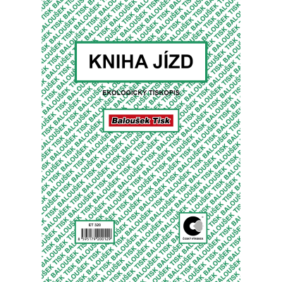 Kniha jízd A5 (ET 320)