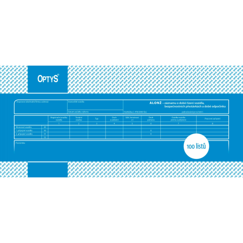 Alonž k záznamu 100 listů (OP 1167)