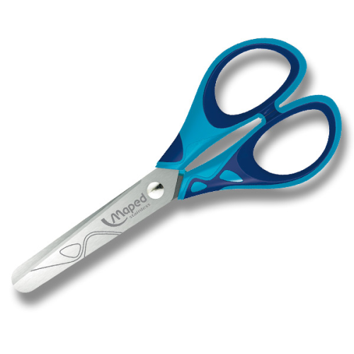 Nůžky Maped essential soft 13 cm modrá
