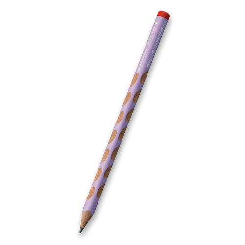 Tužka Stabilo easygraph HB (č. 2) pro praváky - pastelově fialová