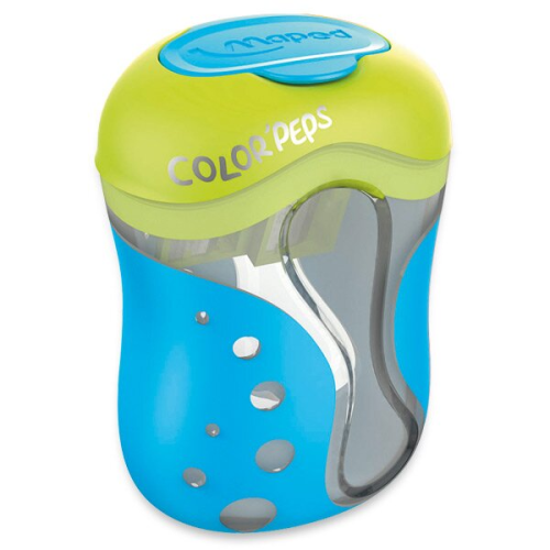 Ořezávátko Maped Color Peps - s odpadní nádobkou - 2 otvory