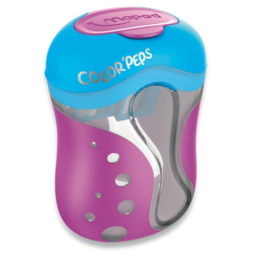 Ořezávátko Maped Color Peps - s odpadní nádobkou - 2 otvory